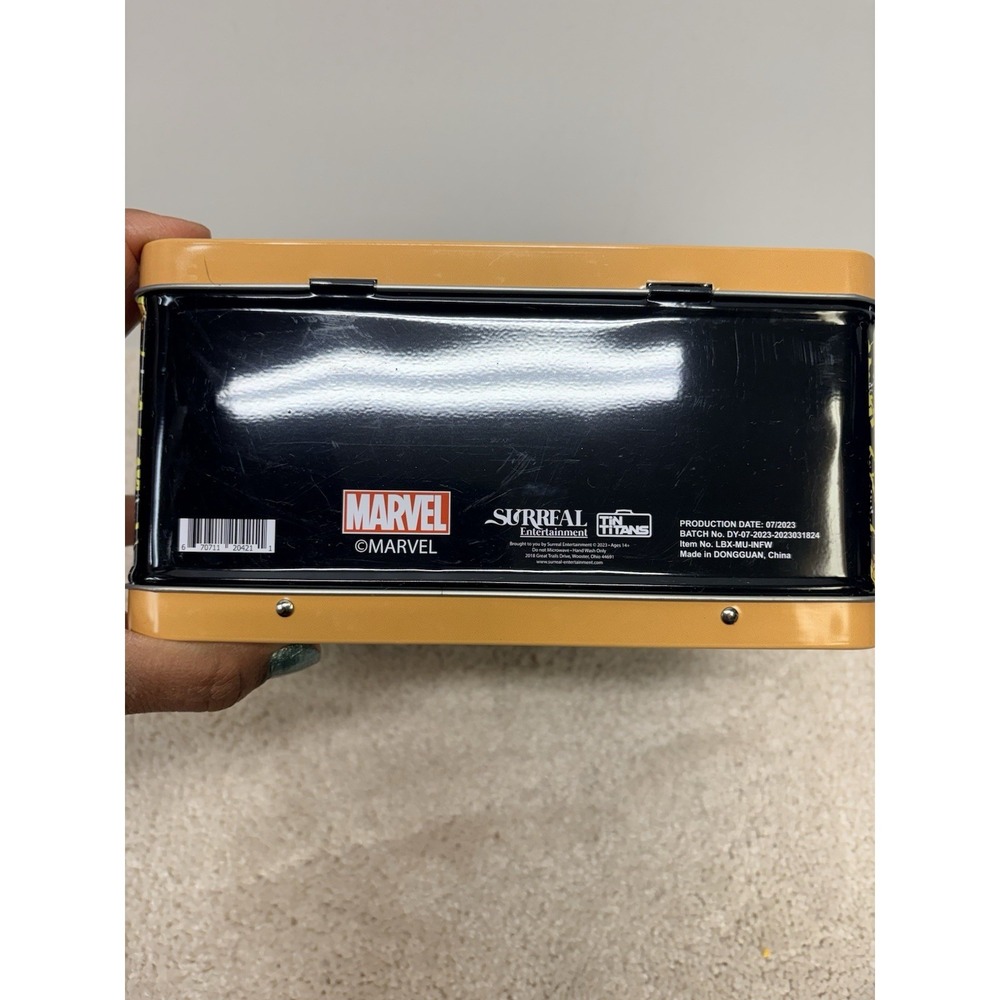 Surreal Entertainment Tin Titans Marvel The Infinity Gauntlet‎ Lunch Box & Cup - Picture 7 of 7